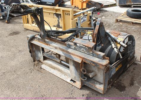 skid steer milling head attachment|skid steer asphalt milling attachment.